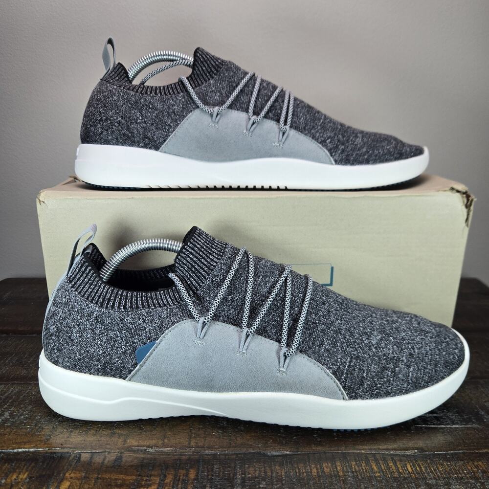 Vessi Cityscape Classic Mens Size 12 Lace Up Waterproof Shoes Sneaker Charcoal